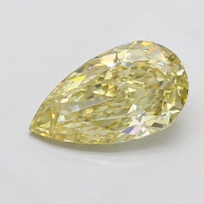 Loose Diamond - PEAR 2.01ct Fancy Intense Yellow VS2: Loose Diamond - PEAR 2.01ct Fancy Intense Yellow VS2 Source: This is a real non-mined Diamond that has been grown in a lab Shape: PEAR Carats: 2.01 Color: Fancy Intense Yellow Certification: IGI Video