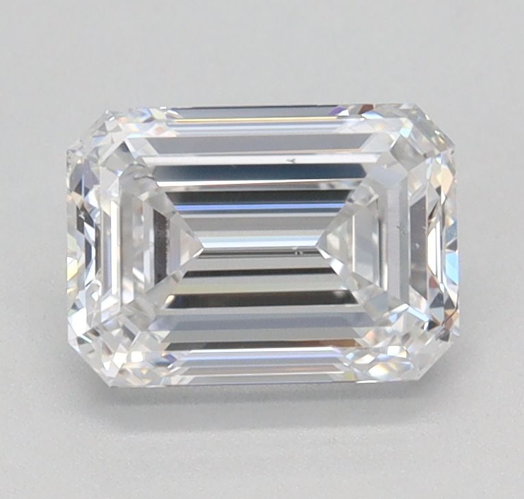 Loose Diamond - EMERALD 1.0ct D VS2: Loose Diamond - EMERALD 1.0ct D VS2 Source: This is a real non-mined Diamond that has been grown in a lab Shape: EMERALD Carats: 1.0 Color: D Clarity: VS2 Certification: IGI Video: