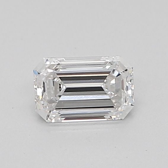 Loose Diamond - EMERALD 0.44ct D VVS2: Loose Diamond - EMERALD 0.44ct D VVS2 Source: This is a real non-mined Diamond that has been grown in a lab Shape: EMERALD Carats: 0.44 Color: D Clarity: VVS2 Certification: NONE Video: