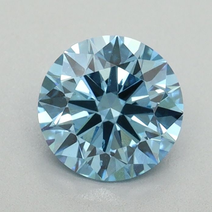Loose Diamond - ROUND 0.96ct Fancy Vivid Blue SI1: Loose Diamond - ROUND 0.96ct Fancy Vivid Blue SI1 Source: This is a real non-mined Diamond that has been grown in a lab Shape: ROUND Carats: 0.96 Color: Fancy Vivid Blue Certification: IGI Video: