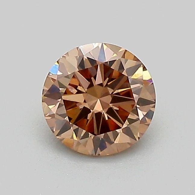 Loose Diamond - ROUND 0.58ct Fancy Brown VS1: Loose Diamond - ROUND 0.58ct Fancy Brown VS1 Source: This is a real non-mined Diamond that has been grown in a lab Shape: ROUND Carats: 0.58 Color: Fancy Brown Certification: IGI Video: Video Link