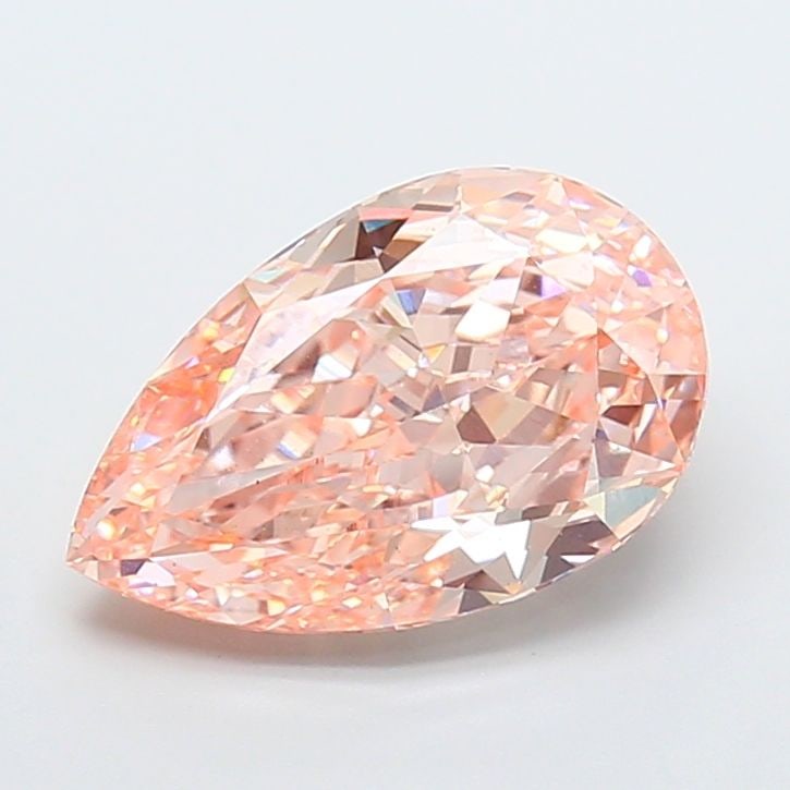 Loose Diamond - PEAR 7.06ct Fancy Intense Pink VS2: Loose Diamond - PEAR 7.06ct Fancy Intense Pink VS2 Source: This is a real non-mined Diamond that has been grown in a lab Shape: PEAR Carats: 7.06 Color: Fancy Intense Pink Certification: IGI Video: