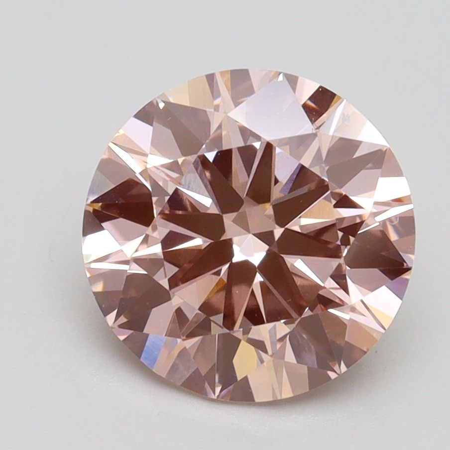 Loose Diamond - ROUND 2.52ct Fancy Intense Pink VS2: Loose Diamond - ROUND 2.52ct Fancy Intense Pink VS2 Source: This is a real non-mined Diamond that has been grown in a lab Shape: ROUND Carats: 2.52 Color: Fancy Intense Pink Certification: IGI Video: