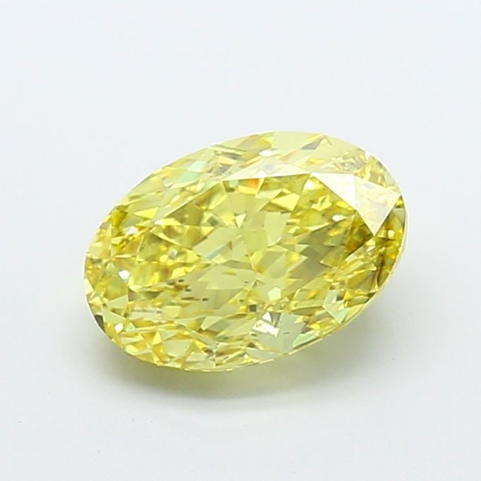 Loose Diamond - OVAL 3.04ct Fancy Intense Yellow VS2: Loose Diamond - OVAL 3.04ct Fancy Intense Yellow VS2 Source: This is a real non-mined Diamond that has been grown in a lab Shape: OVAL Carats: 3.04 Color: Fancy Intense Yellow Certification: IGI Video