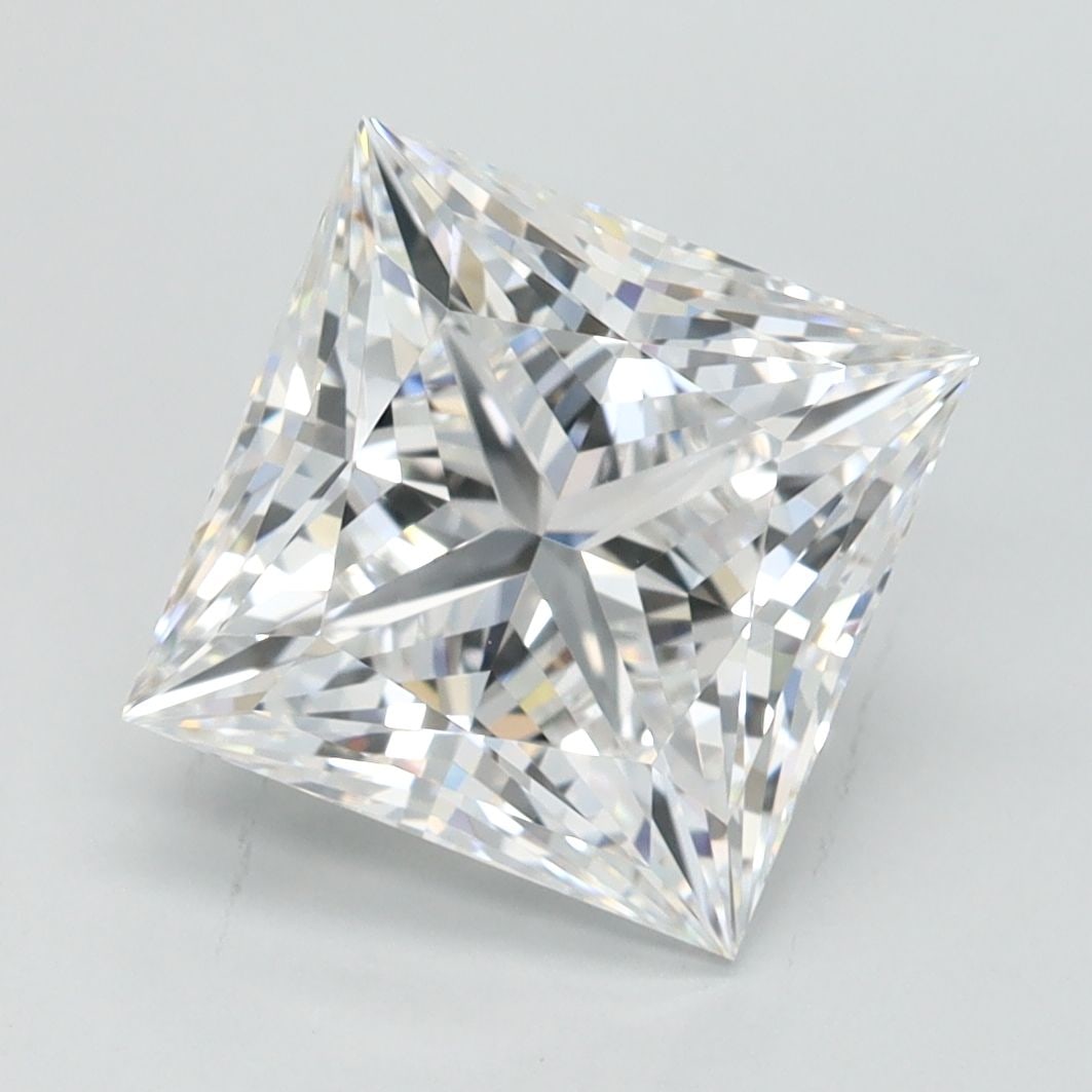 Loose Diamond - PRINCESS 2.66ct D FL: Loose Diamond - PRINCESS 2.66ct D FL Source: This is a real non-mined Diamond that has been grown in a lab Shape: PRINCESS Carats: 2.66 Color: D Clarity: FL Certification: IGI Video: