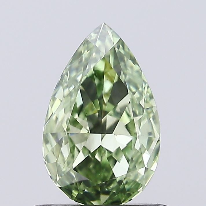 Loose Diamond - PEAR 0.7ct Fancy Intense Green VS1: Loose Diamond - PEAR 0.7ct Fancy Intense Green VS1 Source: This is a real non-mined Diamond that has been grown in a lab Shape: PEAR Carats: 0.7 Color: Fancy Intense Green Certification: NONE Video: