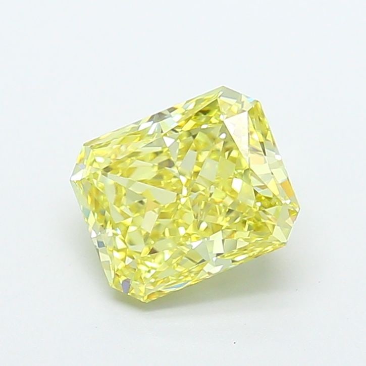 Loose Diamond - RADIANT 2.05ct Fancy Intense Yellow VVS2: Loose Diamond - RADIANT 2.05ct Fancy Intense Yellow VVS2 Source: This is a real non-mined Diamond that has been grown in a lab Shape: RADIANT Carats: 2.05 Color: Fancy Intense Yellow Certification: IG