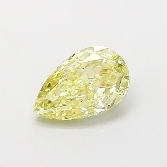 Loose Diamond - PEAR 0.94ct Fancy Light Yellow VS1: Loose Diamond - PEAR 0.94ct Fancy Light Yellow VS1 Source: This is a real non-mined Diamond that has been grown in a lab Shape: PEAR Carats: 0.94 Color: Fancy Light Yellow Certification: IGI Video: