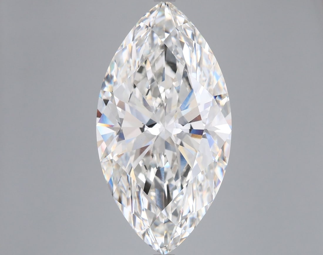 Loose Diamond - MARQUISE 10.04ct G VVS2: Loose Diamond - MARQUISE 10.04ct G VVS2 Source: This is a real non-mined Diamond that has been grown in a lab Shape: MARQUISE Carats: 10.04 Color: G Clarity: VVS2 Certification: IGI Video:
