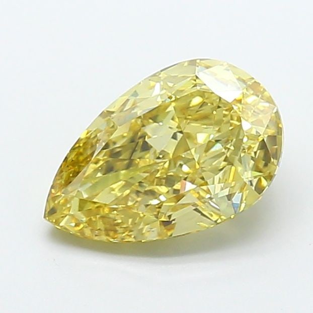 Loose Diamond - PEAR 4.52ct Fancy Intense Yellow VS2: Loose Diamond - PEAR 4.52ct Fancy Intense Yellow VS2 Source: This is a real non-mined Diamond that has been grown in a lab Shape: PEAR Carats: 4.52 Color: Fancy Intense Yellow Certification: IGI Video