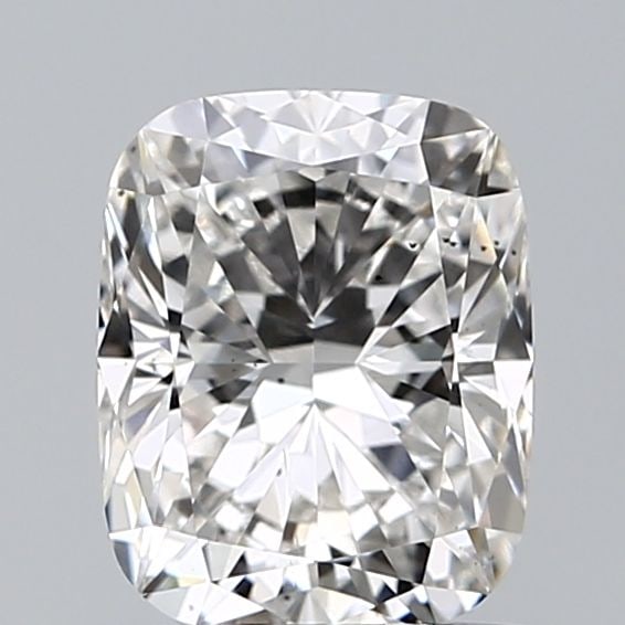 Loose Diamond - CUSHION BRILLIANT 1.05ct F VS2: Loose Diamond - CUSHION BRILLIANT 1.05ct F VS2 Source: This is a real non-mined Diamond that has been grown in a lab Shape: CUSHION BRILLIANT Carats: 1.05 Color: F Clarity: VS2 Certification: IGI