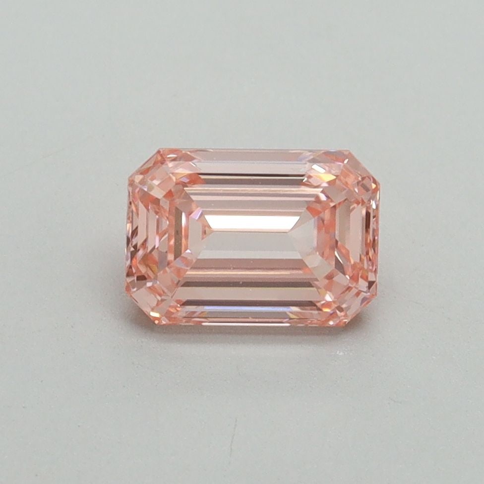 Loose Diamond - EMERALD 1.04ct Fancy Vivid Pink VVS2: Loose Diamond - EMERALD 1.04ct Fancy Vivid Pink VVS2 Source: This is a real non-mined Diamond that has been grown in a lab Shape: EMERALD Carats: 1.04 Color: Fancy Vivid Pink Certification: IGI