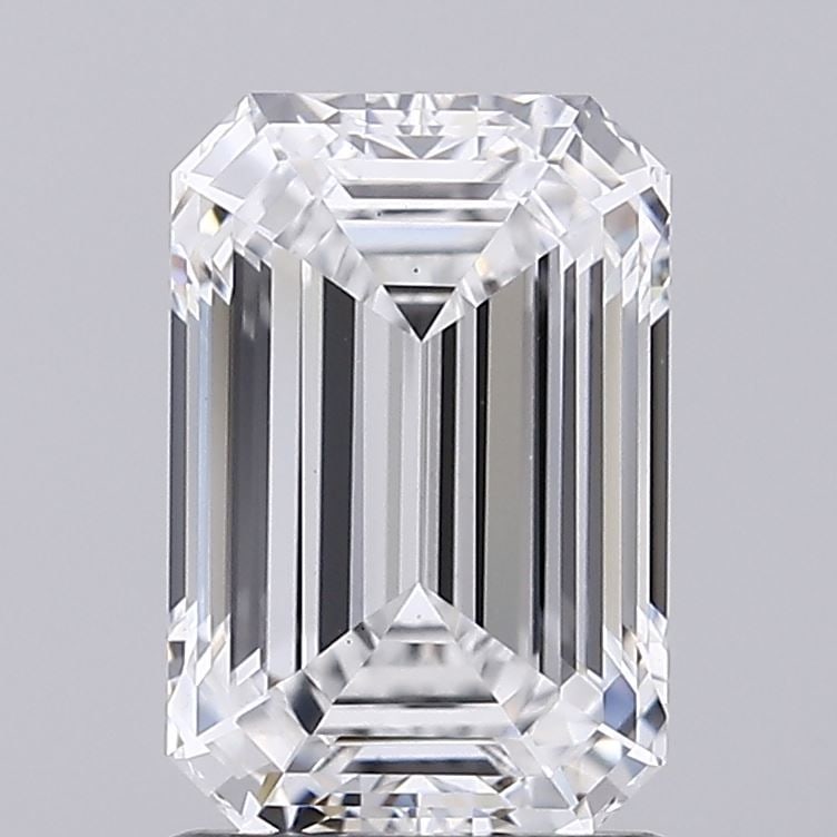 Loose Diamond - EMERALD 1.77ct D VS1: Loose Diamond - EMERALD 1.77ct D VS1 Source: This is a real non-mined Diamond that has been grown in a lab Shape: EMERALD Carats: 1.77 Color: D Clarity: VS1 Certification: IGI Video: