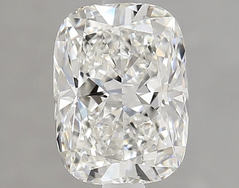 Loose Diamond - CUSHION MODIFIED 2.08ct F VS1: Loose Diamond - CUSHION MODIFIED 2.08ct F VS1 Source: This is a real non-mined Diamond that has been grown in a lab Shape: CUSHION MODIFIED Carats: 2.08 Color: F Clarity: VS1 Certification: IGI Video:
