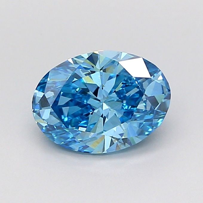 Loose Diamond - OVAL 1.0ct Fancy Vivid Blue VS2: Loose Diamond - OVAL 1.0ct Fancy Vivid Blue VS2 Source: This is a real non-mined Diamond that has been grown in a lab Shape: OVAL Carats: 1.0 Color: Fancy Vivid Blue Certification: IGI Video: Video