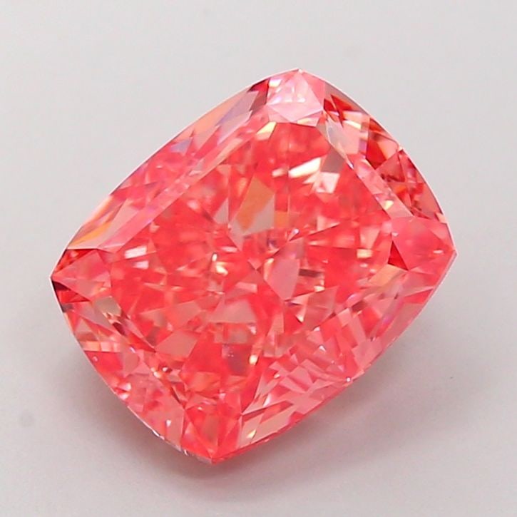 Loose Diamond - CUSHION MODIFIED 3.93ct Fancy Vivid Pink VVS2: Loose Diamond - CUSHION MODIFIED 3.93ct Fancy Vivid Pink VVS2 Source: This is a real non-mined Diamond that has been grown in a lab Shape: CUSHION MODIFIED Carats: 3.93 Color: Fancy Vivid Pink Certifi