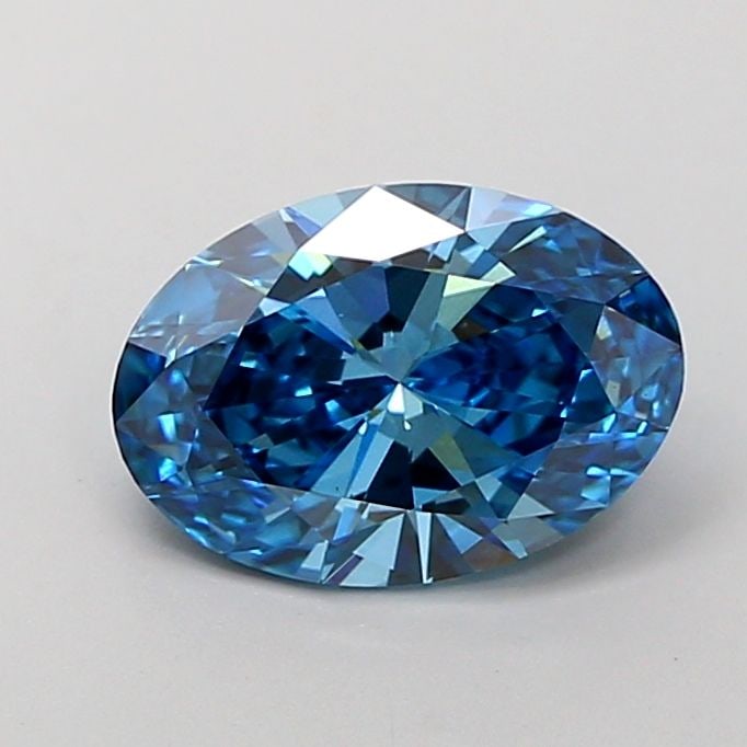 Loose Diamond - OVAL 2.01ct Fancy Vivid Blue VS2: Loose Diamond - OVAL 2.01ct Fancy Vivid Blue VS2 Source: This is a real non-mined Diamond that has been grown in a lab Shape: OVAL Carats: 2.01 Color: Fancy Vivid Blue Certification: IGI Video: