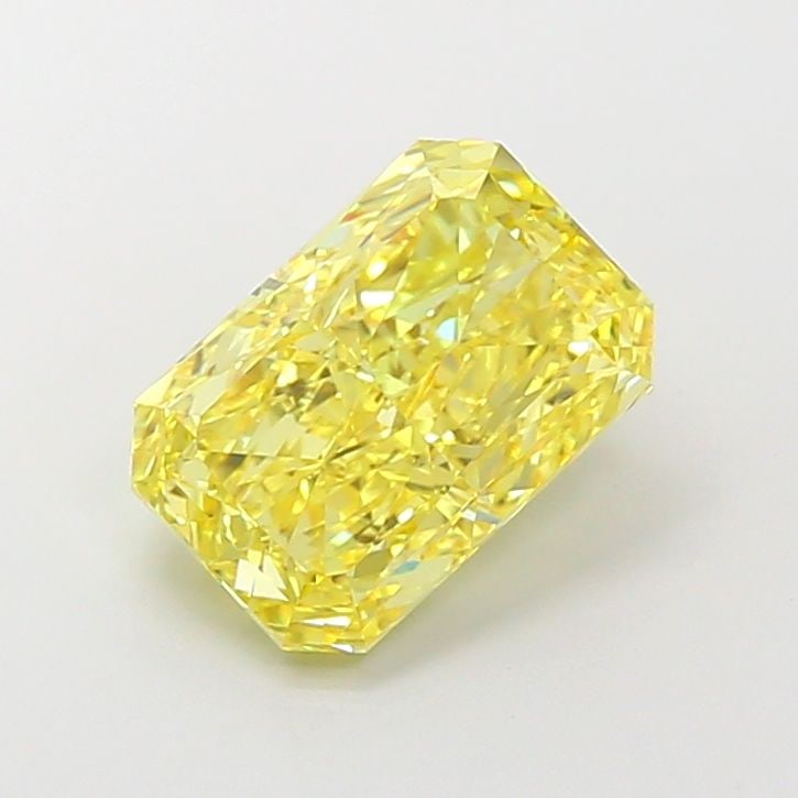 Loose Diamond - RADIANT 4.51ct Fancy Vivid Yellow VS1: Loose Diamond - RADIANT 4.51ct Fancy Vivid Yellow VS1 Source: This is a real non-mined Diamond that has been grown in a lab Shape: RADIANT Carats: 4.51 Color: Fancy Vivid Yellow Certification: IGI