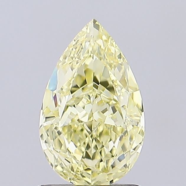 Loose Diamond - PEAR 1.19ct Fancy Intense Yellow VVS2: Loose Diamond - PEAR 1.19ct Fancy Intense Yellow VVS2 Source: This is a real non-mined Diamond that has been grown in a lab Shape: PEAR Carats: 1.19 Color: Fancy Intense Yellow Certification: IGI