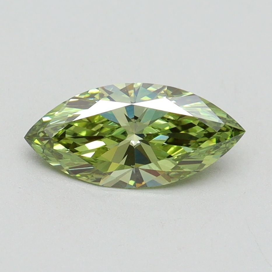 Loose Diamond - MARQUISE 0.84ct Fancy Vivid Green VVS2 (1 of 1)