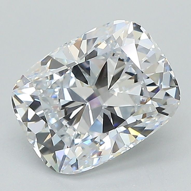 Loose Diamond - CUSHION BRILLIANT 2.09ct E VVS1: Loose Diamond - CUSHION BRILLIANT 2.09ct E VVS1 Source: This is a real non-mined Diamond that has been grown in a lab Shape: CUSHION BRILLIANT Carats: 2.09 Color: E Clarity: VVS1 Certification: GIA Vi