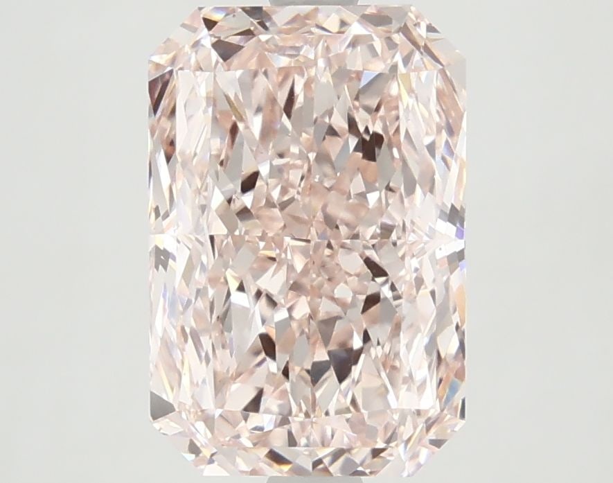 Loose Diamond - RADIANT 3.41ct Fancy Pink VS1: Loose Diamond - RADIANT 3.41ct Fancy Pink VS1 Source: This is a real non-mined Diamond that has been grown in a lab Shape: RADIANT Carats: 3.41 Color: Fancy Pink Certification: IGI Video: