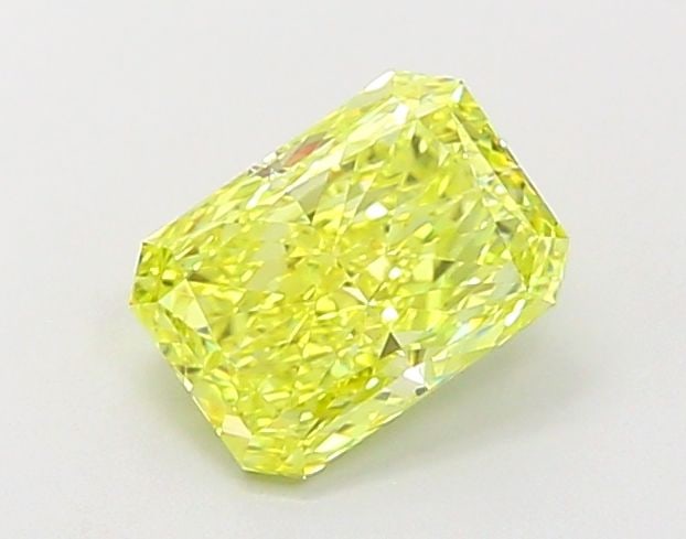 Loose Diamond - RADIANT 1.01ct Fancy Vivid Yellow VVS2: Loose Diamond - RADIANT 1.01ct Fancy Vivid Yellow VVS2 Source: This is a real non-mined Diamond that has been grown in a lab Shape: RADIANT Carats: 1.01 Color: Fancy Vivid Yellow Certification: IGI Vi
