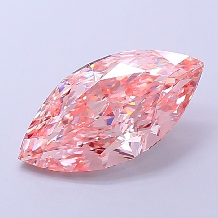 Loose Diamond - MARQUISE 4.65ct Fancy Vivid Pink VS1: Loose Diamond - MARQUISE 4.65ct Fancy Vivid Pink VS1 Source: This is a real non-mined Diamond that has been grown in a lab Shape: MARQUISE Carats: 4.65 Color: Fancy Vivid Pink Certification: IGI