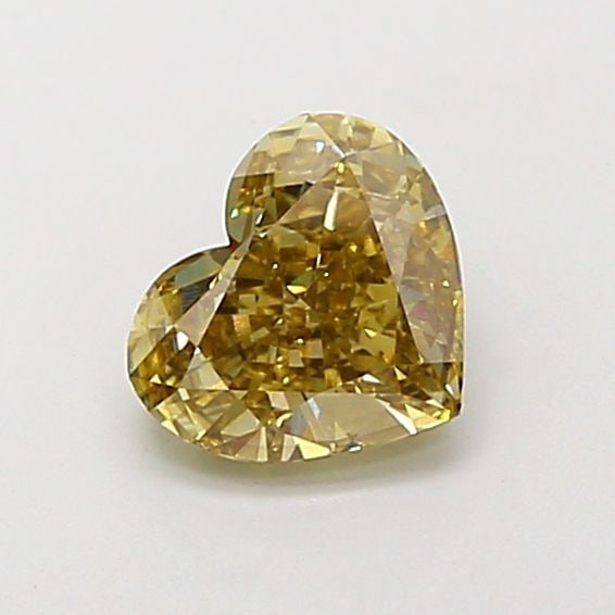 Loose Diamond - HEART 1.01ct Fancy Vivid Yellow VS1: Loose Diamond - HEART 1.01ct Fancy Vivid Yellow VS1 Source: This is a real non-mined Diamond that has been grown in a lab Shape: HEART Carats: 1.01 Color: Fancy Vivid Yellow Certification: NONE Video: