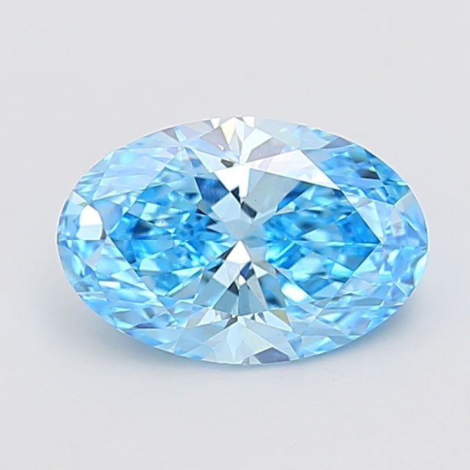 Loose Diamond - OVAL 2.52ct Fancy Vivid Blue VS1: Loose Diamond - OVAL 2.52ct Fancy Vivid Blue VS1 Source: This is a real non-mined Diamond that has been grown in a lab Shape: OVAL Carats: 2.52 Color: Fancy Vivid Blue Certification: IGI Video: Video