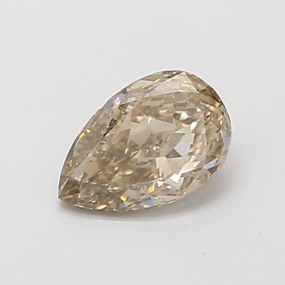 Loose Diamond - PEAR 0.55ct Fancy Vivid Brown VS1: Loose Diamond - PEAR 0.55ct Fancy Vivid Brown VS1 Source: This is a real non-mined Diamond that has been grown in a lab Shape: PEAR Carats: 0.55 Color: Fancy Vivid Brown Certification: NONE Video: