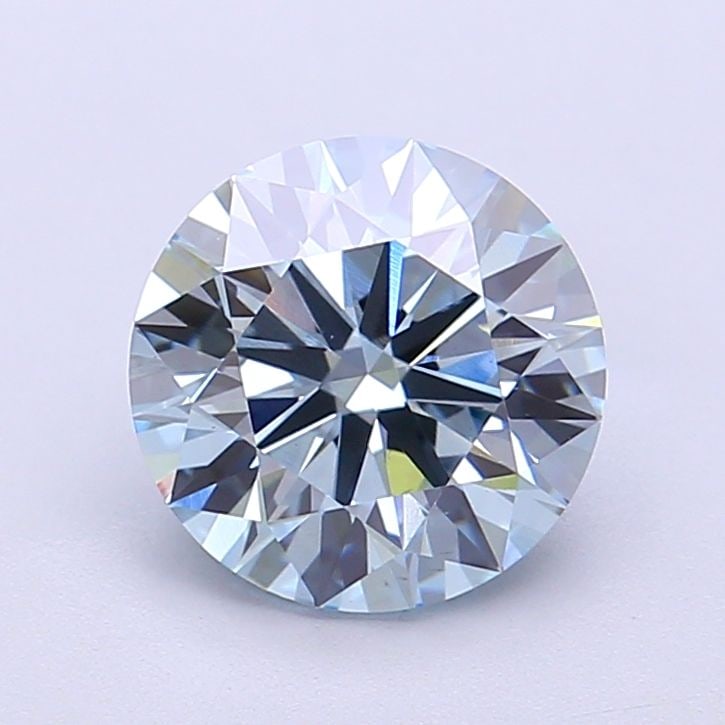 Ideal Loose Diamond - ROUND 2.05ct Fancy Blue VS1: Ideal Loose Diamond - ROUND 2.05ct Fancy Blue VS1 Source: This is a real non-mined Diamond that has been grown in a lab Shape: ROUND Carats: 2.05 Color: Fancy Blue Certification: IGI Additional