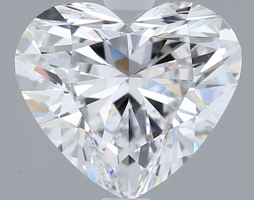 Loose Diamond - HEART 2.01ct E VVS1: Loose Diamond - HEART 2.01ct E VVS1 Source: This is a real non-mined Diamond that has been grown in a lab Shape: HEART Carats: 2.01 Color: E Clarity: VVS1 Certification: IGI Video: