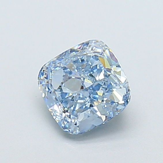 Loose Diamond - CUSHION MODIFIED 1.04ct Fancy Vivid Blue VVS2: Loose Diamond - CUSHION MODIFIED 1.04ct Fancy Vivid Blue VVS2 Source: This is a real non-mined Diamond that has been grown in a lab Shape: CUSHION MODIFIED Carats: 1.04 Color: Fancy Vivid Blue Certifi