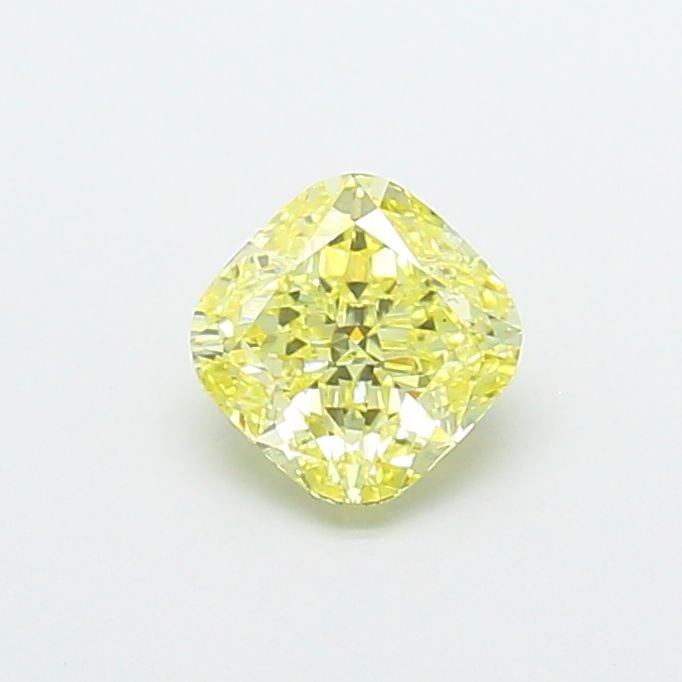 Loose Diamond - CUSHION MODIFIED 1.52ct Fancy Intense Yellow VS1: Loose Diamond - CUSHION MODIFIED 1.52ct Fancy Intense Yellow VS1 Source: This is a real non-mined Diamond that has been grown in a lab Shape: CUSHION MODIFIED Carats: 1.52 Color: Fancy Intense Yellow 