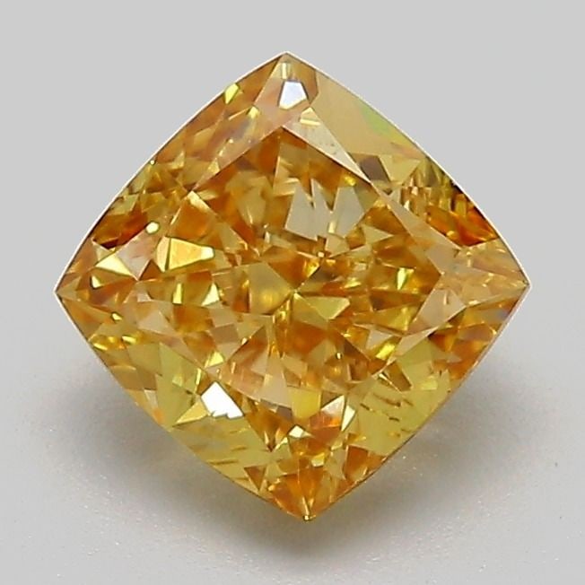 Loose Diamond - CUSHION MODIFIED 1.49ct Fancy Yellowish Brown VS1: Loose Diamond - CUSHION MODIFIED 1.49ct Fancy Yellowish Brown VS1 Source: This is a real non-mined Diamond that has been grown in a lab Shape: CUSHION MODIFIED Carats: 1.49 Color: Fancy Yellowish Brow