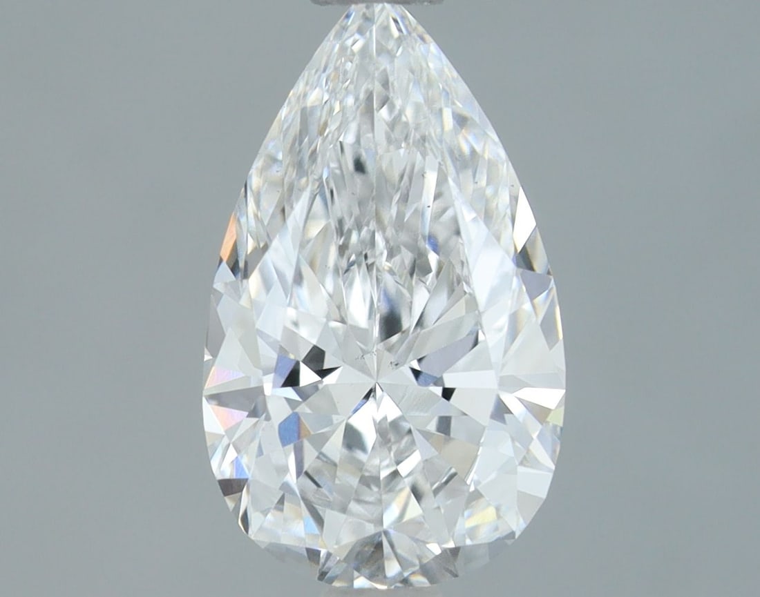 Loose Diamond - PEAR 1.0ct D VS2: Loose Diamond - PEAR 1.0ct D VS2 Source: This is a real non-mined Diamond that has been grown in a lab Shape: PEAR Carats: 1.0 Color: D Clarity: VS2 Certification: IGI Video: