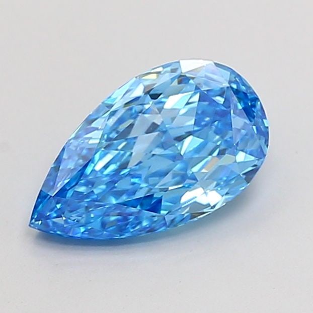 Loose Diamond - PEAR 1.66ct Fancy Vivid Blue VVS2: Loose Diamond - PEAR 1.66ct Fancy Vivid Blue VVS2 Source: This is a real non-mined Diamond that has been grown in a lab Shape: PEAR Carats: 1.66 Color: Fancy Vivid Blue Certification: IGI Video: