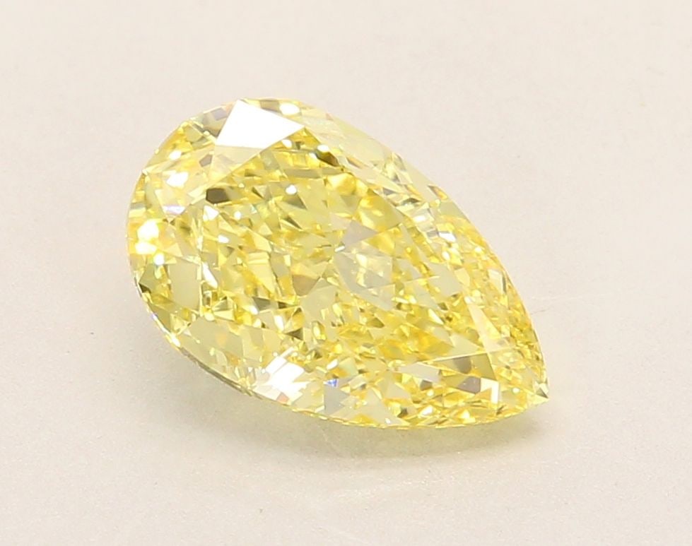 Loose Diamond - PEAR 2.51ct Fancy Intense Yellow VS1: Loose Diamond - PEAR 2.51ct Fancy Intense Yellow VS1 Source: This is a real non-mined Diamond that has been grown in a lab Shape: PEAR Carats: 2.51 Color: Fancy Intense Yellow Certification: IGI Video