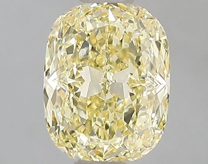 Loose Diamond - CUSHION MODIFIED 1.58ct Fancy Yellow VVS2: Loose Diamond - CUSHION MODIFIED 1.58ct Fancy Yellow VVS2 Source: This is a real non-mined Diamond that has been grown in a lab Shape: CUSHION MODIFIED Carats: 1.58 Color: Fancy Yellow Certification: 
