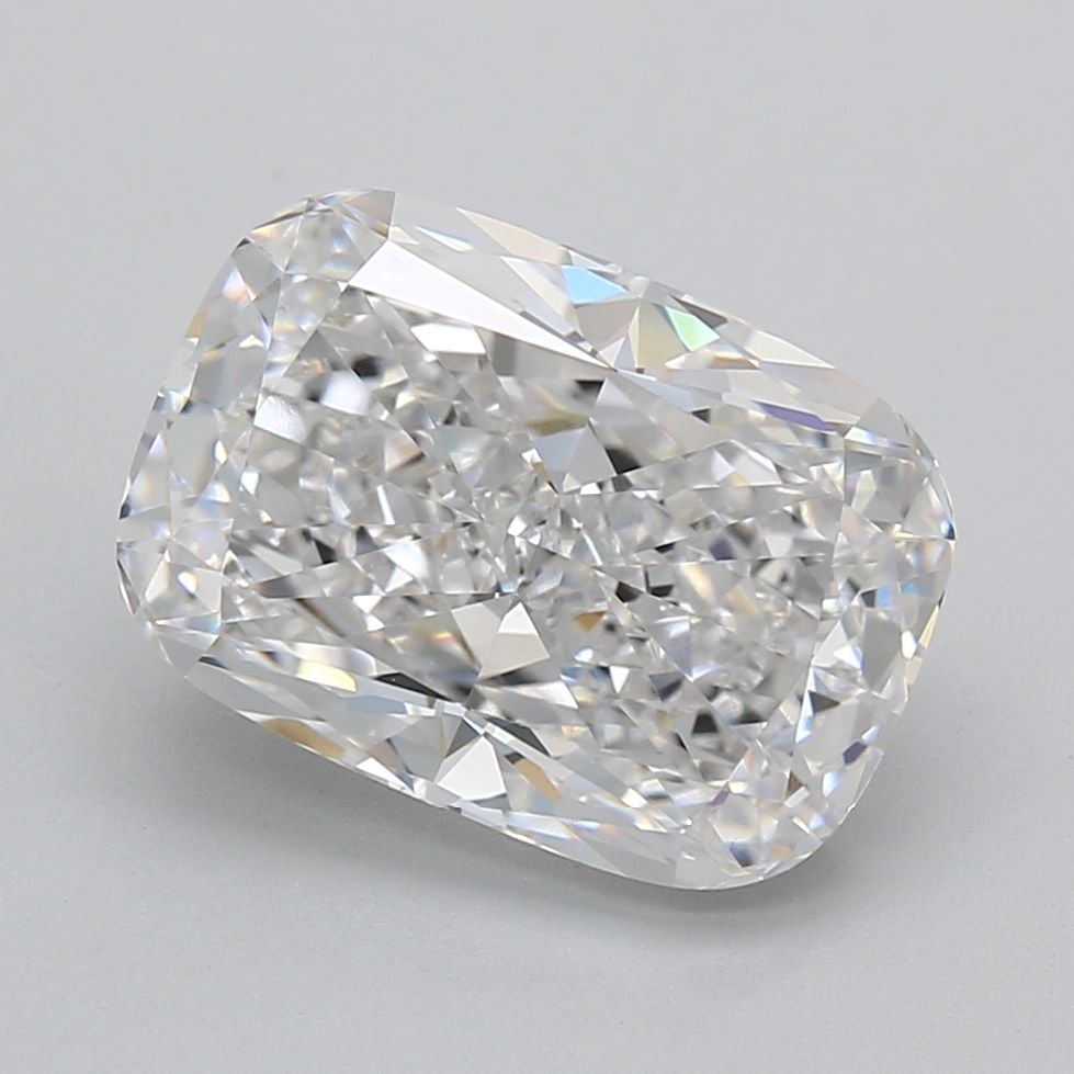 Loose Diamond - CUSHION BRILLIANT 5.07ct D VVS2: Loose Diamond - CUSHION BRILLIANT 5.07ct D VVS2 Source: This is a real non-mined Diamond that has been grown in a lab Shape: CUSHION BRILLIANT Carats: 5.07 Color: D Clarity: VVS2 Certification: GIA