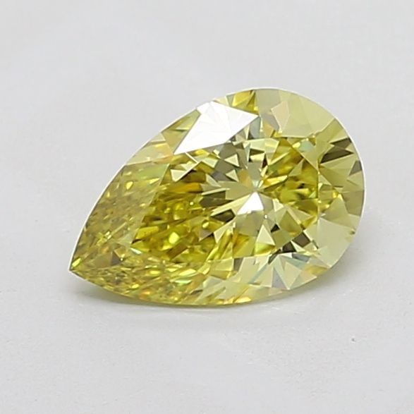 Loose Diamond - PEAR 1.07ct Fancy Intense Yellow VS1: Loose Diamond - PEAR 1.07ct Fancy Intense Yellow VS1 Source: This is a real non-mined Diamond that has been grown in a lab Shape: PEAR Carats: 1.07 Color: Fancy Intense Yellow Certification: IGI Video