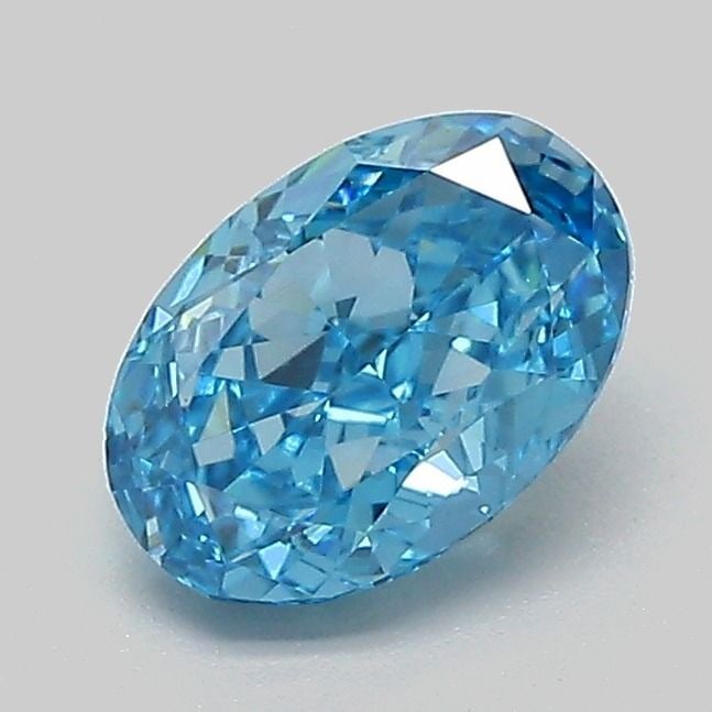 Loose Diamond - OVAL 1.08ct Fancy Vivid Blue VVS2: Loose Diamond - OVAL 1.08ct Fancy Vivid Blue VVS2 Source: This is a real non-mined Diamond that has been grown in a lab Shape: OVAL Carats: 1.08 Color: Fancy Vivid Blue Certification: IGI Video: