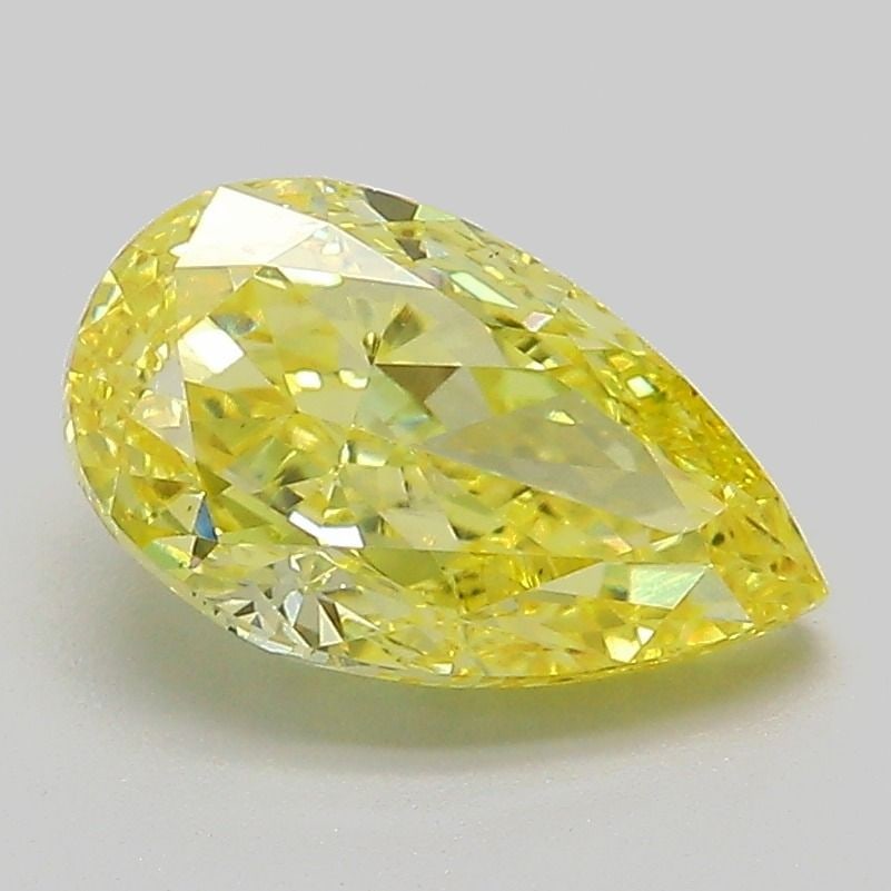 Loose Diamond - PEAR 1.99ct Fancy Vivid Yellow VS1: Loose Diamond - PEAR 1.99ct Fancy Vivid Yellow VS1 Source: This is a real non-mined Diamond that has been grown in a lab Shape: PEAR Carats: 1.99 Color: Fancy Vivid Yellow Certification: IGI Video: