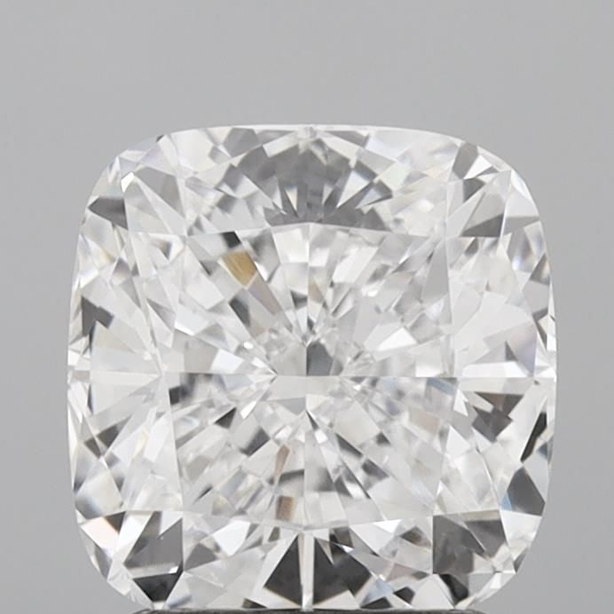 Loose Diamond - CUSHION MODIFIED 2.24ct E VVS2: Loose Diamond - CUSHION MODIFIED 2.24ct E VVS2 Source: This is a real non-mined Diamond that has been grown in a lab Shape: CUSHION MODIFIED Carats: 2.24 Color: E Clarity: VVS2 Certification: IGI Vide