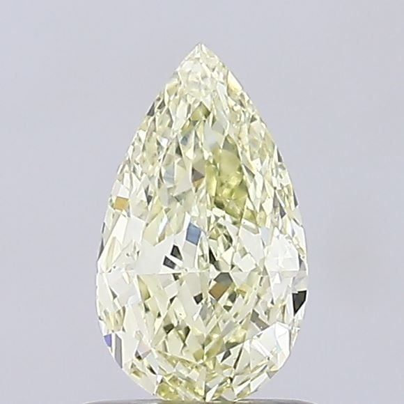 Loose Diamond - PEAR 1.05ct Fancy Light Yellow VS1: Loose Diamond - PEAR 1.05ct Fancy Light Yellow VS1 Source: This is a real non-mined Diamond that has been grown in a lab Shape: PEAR Carats: 1.05 Color: Fancy Light Yellow Certification: NONE Video:
