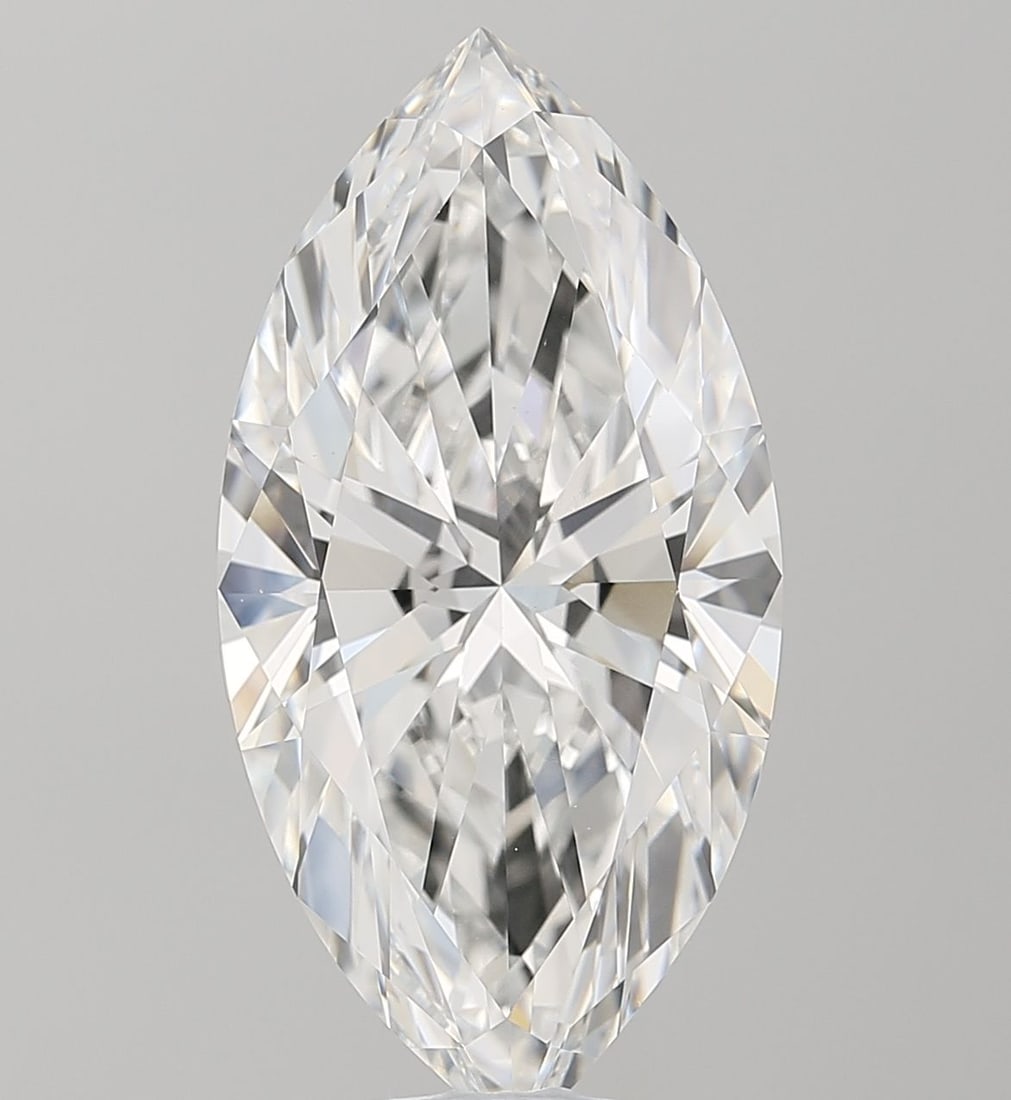Loose Diamond - MARQUISE 10.06ct F VVS2: Loose Diamond - MARQUISE 10.06ct F VVS2 Source: This is a real non-mined Diamond that has been grown in a lab Shape: MARQUISE Carats: 10.06 Color: F Clarity: VVS2 Certification: IGI Video: