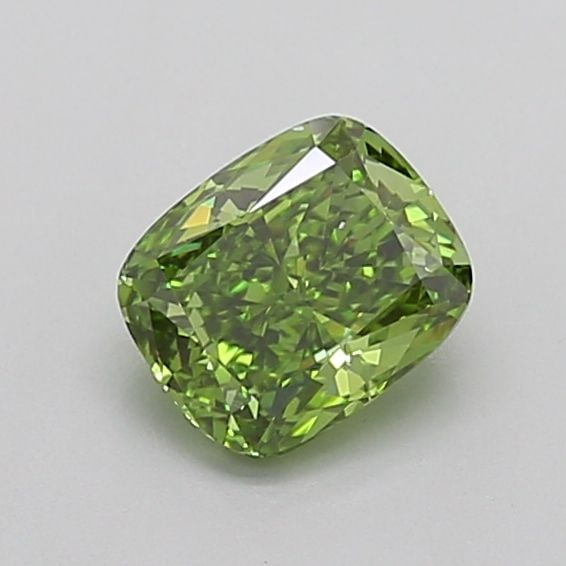 Loose Diamond - CUSHION MODIFIED 1.21ct Fancy Vivid Green VVS2: Loose Diamond - CUSHION MODIFIED 1.21ct Fancy Vivid Green VVS2 Source: This is a real non-mined Diamond that has been grown in a lab Shape: CUSHION MODIFIED Carats: 1.21 Color: Fancy Vivid Green Certi
