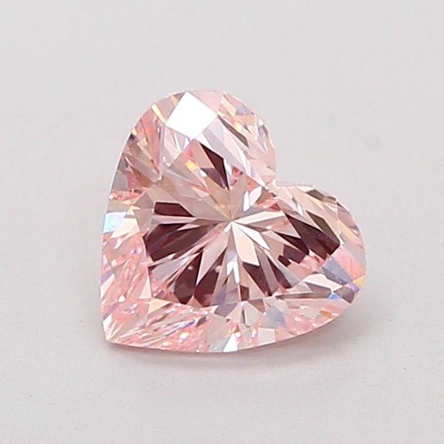 Loose Diamond - HEART 1.07ct Fancy Pink VVS2: Loose Diamond - HEART 1.07ct Fancy Pink VVS2 Source: This is a real non-mined Diamond that has been grown in a lab Shape: HEART Carats: 1.07 Color: Fancy Pink Certification: IGI Video:
