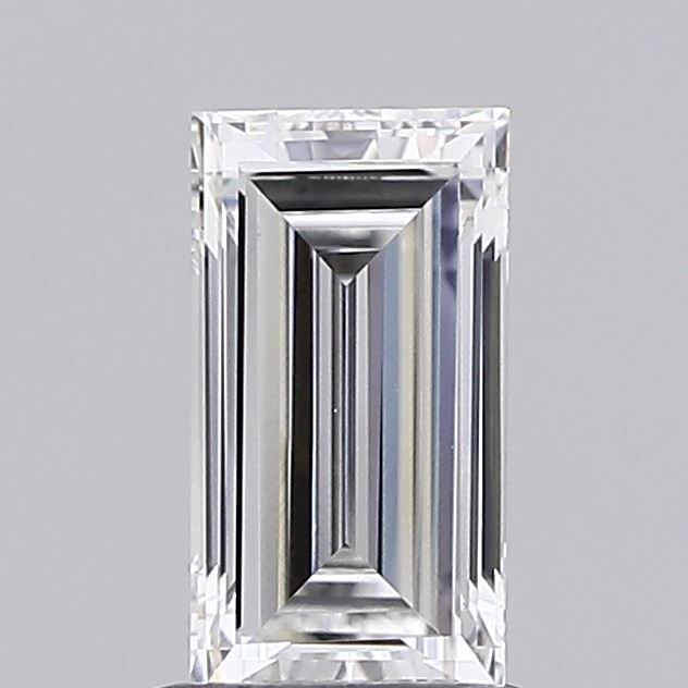 Loose Diamond - BAGUETTE 1.03ct E VVS2: Loose Diamond - BAGUETTE 1.03ct E VVS2 Source: This is a real non-mined Diamond that has been grown in a lab Shape: BAGUETTE Carats: 1.03 Color: E Clarity: VVS2 Certification: IGI Video: